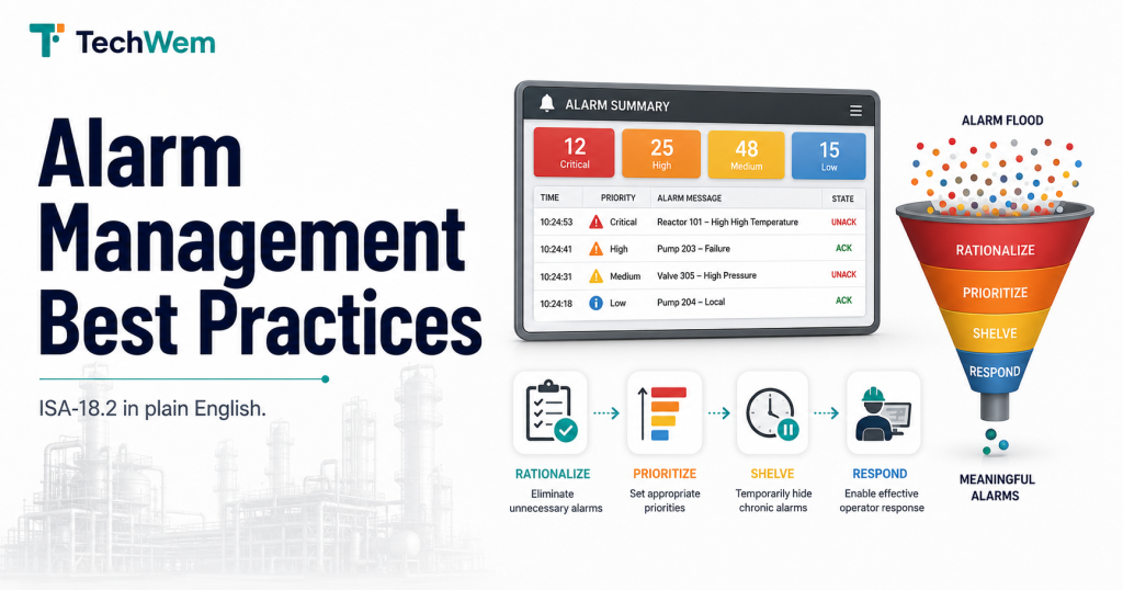 Alarm Management Best Practices: ISA-18.2 in Plain English