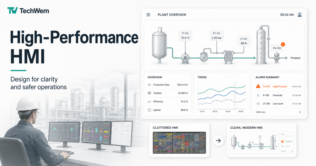 High-Performance HMI Design — Five Principles That Matter - Techwem