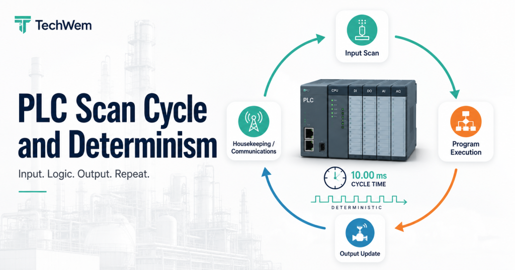 PLC Scan Cycle and Determinism: What Every Automation Engineer Must Understand